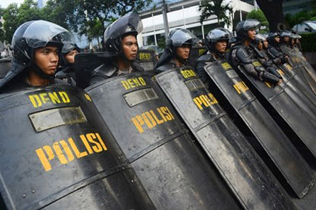 Công bố kết quả bầu cử Indonesia: Hơn 20.000 cảnh sát được huy động.